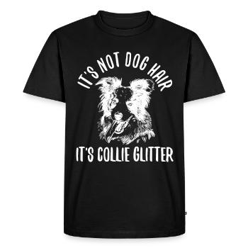 Design unique de Border Collie pour - T-shirt Premium bio Homme - noir - Devant - Nico (187cm)