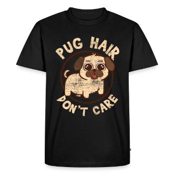 Dites bonjour à votre amour des seins avec ce - T-shirt Premium bio Homme - noir - Devant - Nico (187cm)