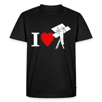 Installateur de cloisons sèches pour cloisons sèches - T-shirt Premium bio Homme - noir - Devant - Nico (187cm)