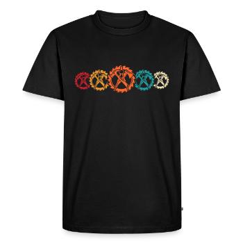 Carpenter carpenter - Men's Premium Organic T-Shirt - black - Front - Nico (187cm)