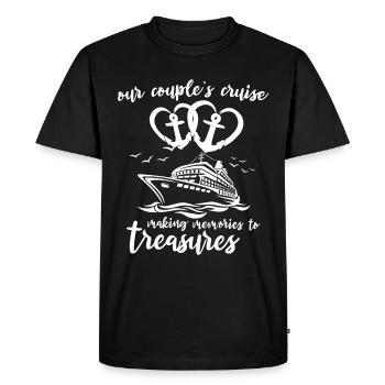 Cruise Family Cruise - Men's Premium Organic T-Shirt - black - Front - Nico (187cm)