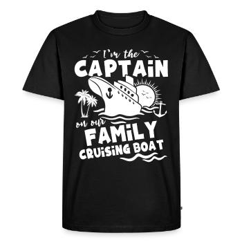 Cruise Family - Men's Premium Organic T-Shirt - black - Front - Nico (187cm)