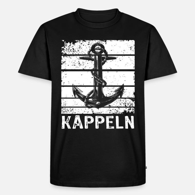 Kappeln Sprüche Kappelner Spruch - Männer Premium Bio T-Shirt - Schwarz