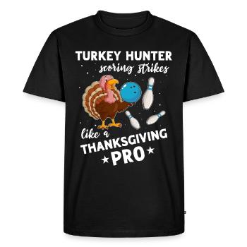 Bowling Turquie - T-shirt Premium bio Homme - noir - Devant - Nico (187cm)