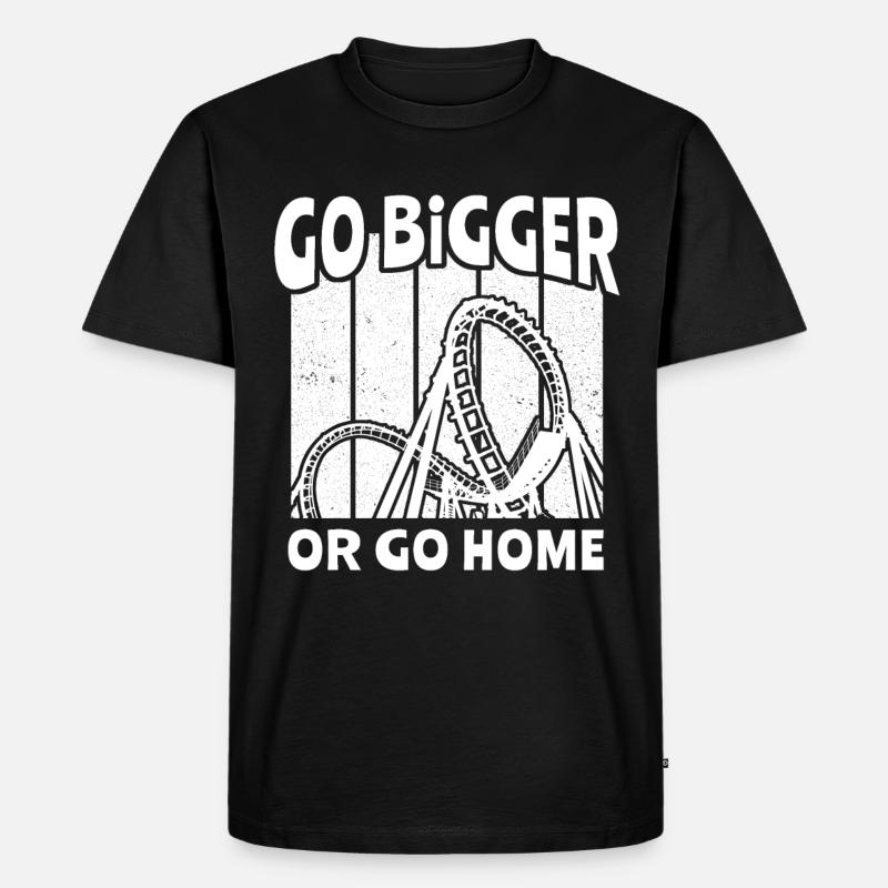 Roller Coaster Roller Coaster Riders - T-shirt Premium bio Homme - noir