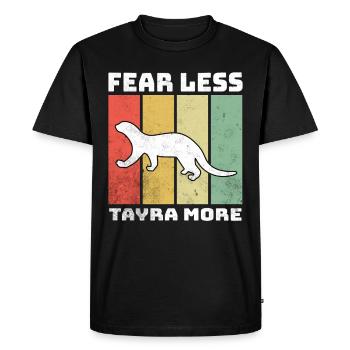 Marten sayings - Men's Premium Organic T-Shirt - black - Front - Nico (187cm)