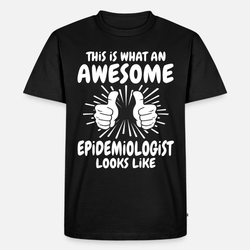 Épidémiologiste - T-shirt Premium bio Homme - noir