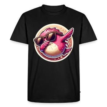 Blobfish - Men's Premium Organic T-Shirt - black - Front - Nico (187cm)