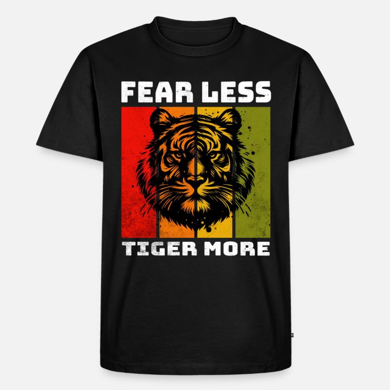 Sumatran Tiger Sumatra Tiger - Männer Premium Bio T-Shirt - Schwarz