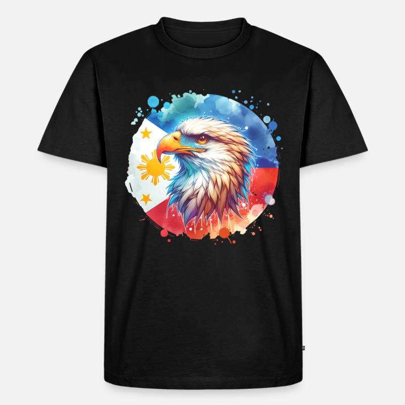 Monkey Eagle - Men's Premium Organic T-Shirt - black