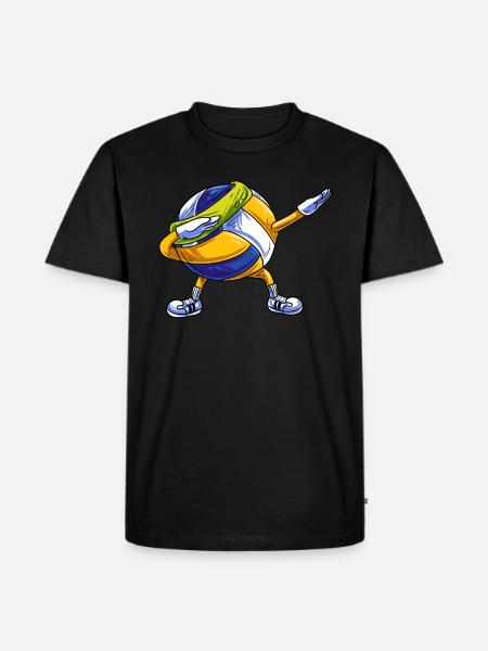 Équipe de volleyball - T-shirt Premium bio Homme - noir