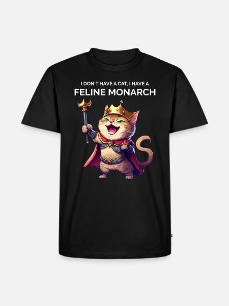 Pet Owner Cat Lover - Men's Premium Organic T-Shirt - black
