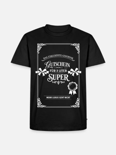 Das Exklusivste Geschenk - Männer Premium Bio T-Shirt - Schwarz