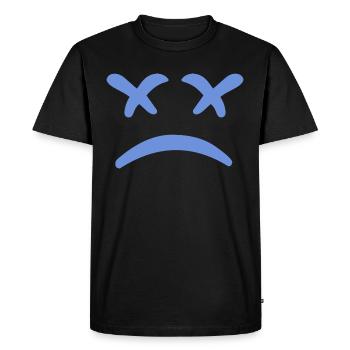 XX Triste Émotion - T-shirt Premium bio Homme - noir - Devant - Nico (187cm)