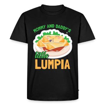 Little Lumpia Philippines - T-shirt Premium bio Homme - noir - Devant - Nico (187cm)