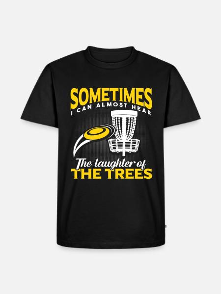 Funny Disc Golf Lover - Men's Premium Organic T-Shirt - black