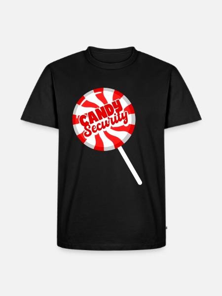 Candy Security - Men's Premium Organic T-Shirt - black