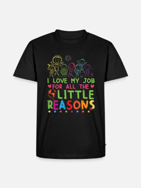 Daycare Teacher - Men's Premium Organic T-Shirt - black