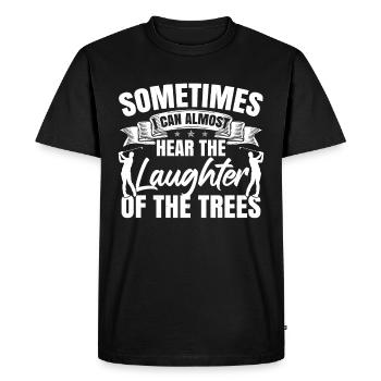 Joueur de golf - T-shirt Premium bio Homme - noir - Devant - Nico (187cm)