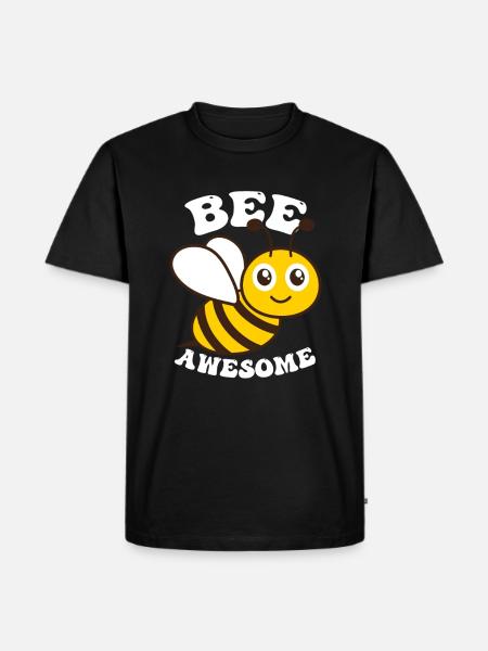Bee Awesome - T-shirt Premium bio Homme - noir