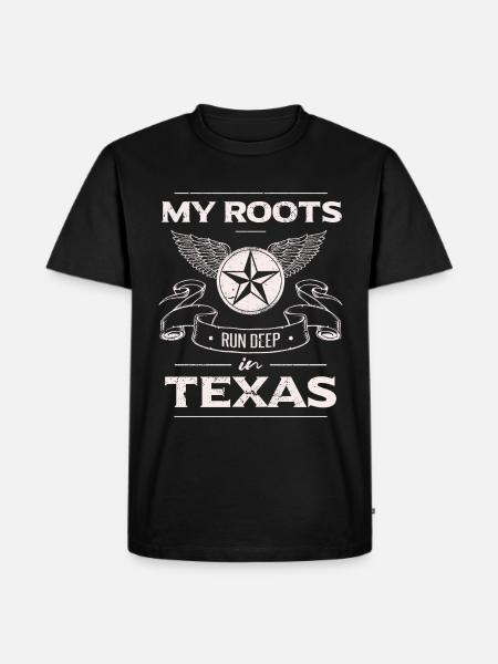 Lone Star State | Fier Texas - T-shirt Premium bio Homme - noir
