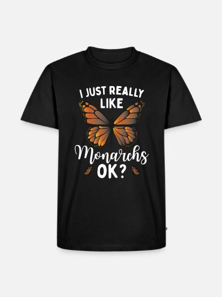 Citation de l’amant monarque - T-shirt Premium bio Homme - noir