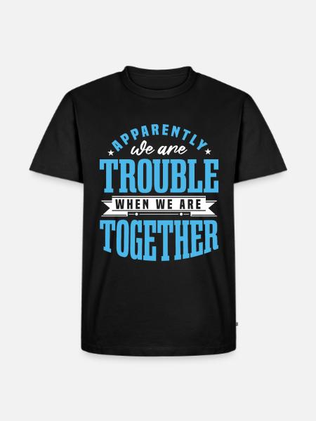 Funny Girls Trip - Men's Premium Organic T-Shirt - black