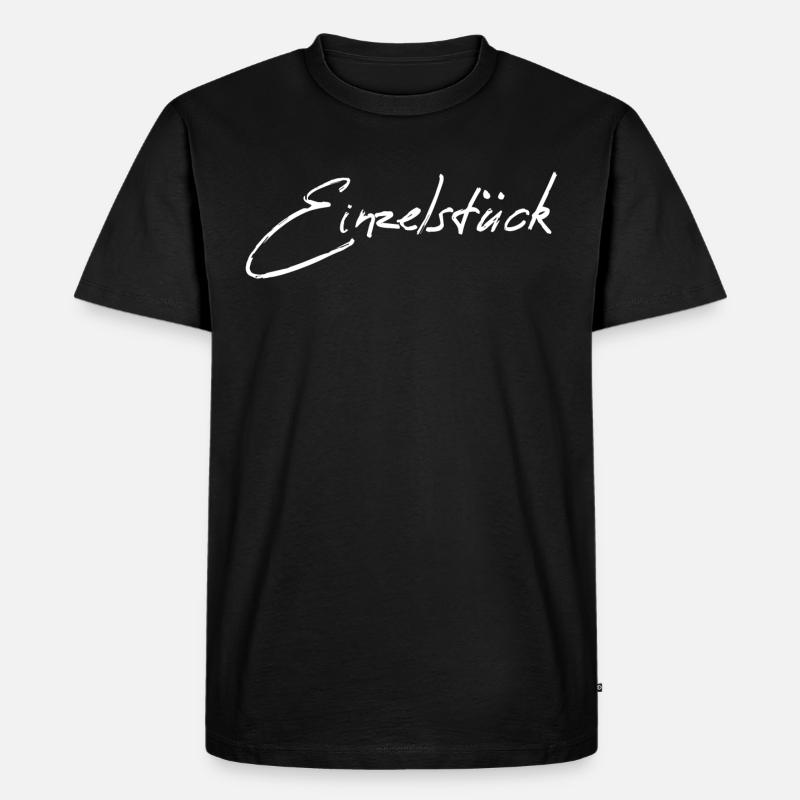 Einzelstück - Männer Premium Bio T-Shirt - Schwarz
