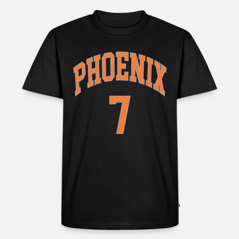 Phoenix 7 - Männer Premium Bio T-Shirt - Schwarz