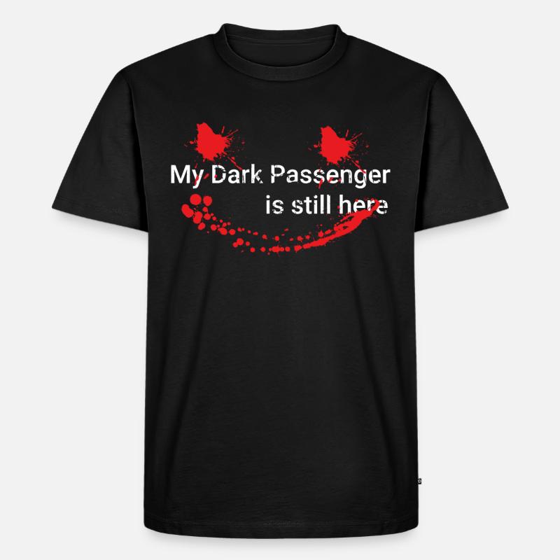Dexter Dark Passenger - Männer Premium Bio T-Shirt - Schwarz