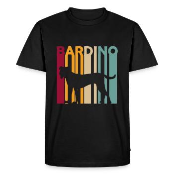 Bardino Majorero Vintage Ray Ray Ray Ray - T-shirt Premium bio Homme - noir - Devant - Nico (187cm)