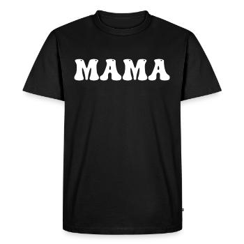 Maman - Meilleure maman - T-shirt Premium bio Homme - noir - Devant - Nico (187cm)