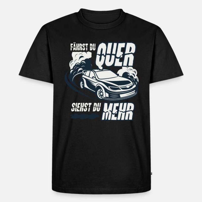 Driften Spruch Drift - Männer Premium Bio T-Shirt - Schwarz