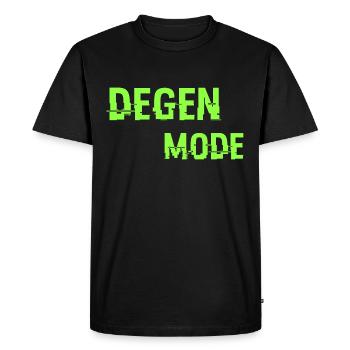 Mode épée - T-shirt Premium bio Homme - noir - Devant - Nico (187cm)