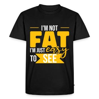 Drôle de blague de papa Fête des pères - T-shirt Premium bio Homme - noir - Devant - Nico (187cm)