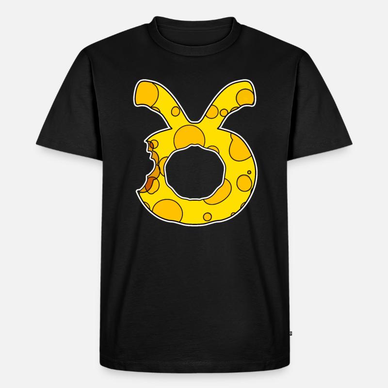 Sternzeichen Stier Symbol - Männer Premium Bio T-Shirt - Schwarz
