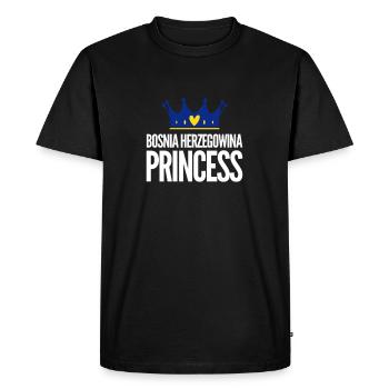 Bosnie-Et-Herzégovine | Balkans Idées cadeaux bosniaques - T-shirt Premium bio Homme - noir - Devant - Nico (187cm)