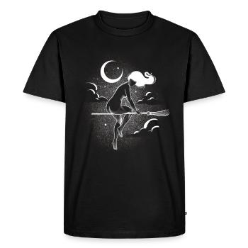 48C0880D 3347 4AF7 BAB5 5CD522B92756 - T-shirt Premium bio Homme - noir - Devant - Nico (187cm)