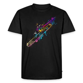 Trombonist | Trombone gift for trombone players - Men's Premium Organic T-Shirt - black - Front - Nico (187cm)