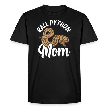 Serpent Python Ball | Cadeaux reptiles pour animaux de compagnie - T-shirt Premium bio Homme - noir - Devant - Nico (187cm)