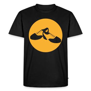 Tap dance retro tap dance - Men's Premium Organic T-Shirt - black - Front - Nico (187cm)