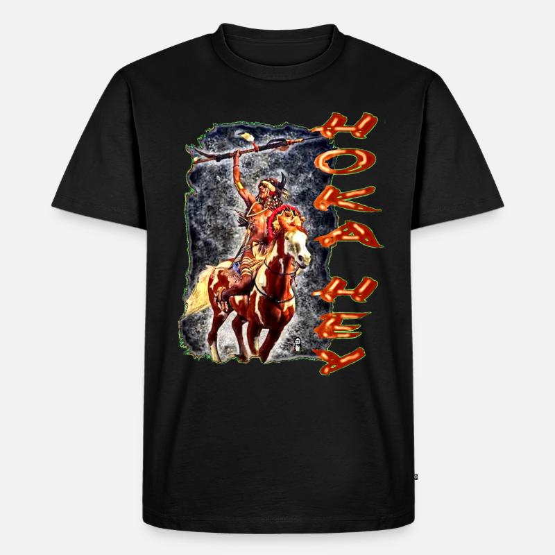 HOKA HEY 2 - Männer Premium Bio T-Shirt - Schwarz