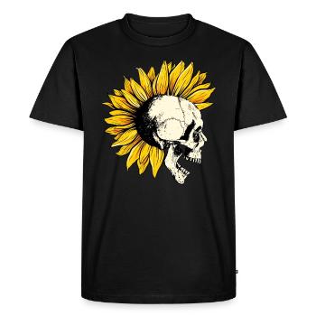 le punk est mort - T-shirt Premium bio Homme - noir - Devant - Nico (187cm)