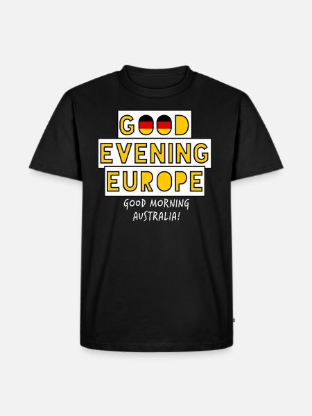 Eurovision Song Contest Germany - Men's Premium Organic T-Shirt - black