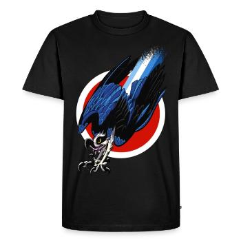 Osprey Turbo Hawk - T-shirt Premium bio Homme - noir - Devant - Nico (187cm)