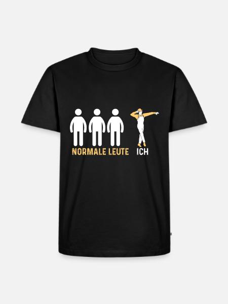 Dancer tap dance - Men's Premium Organic T-Shirt - black