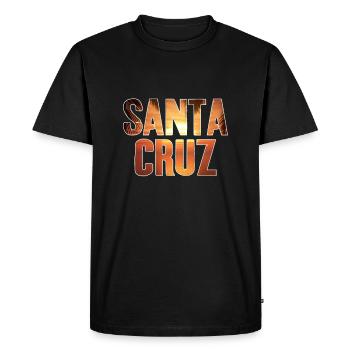 Santa Cruz - T-shirt Premium bio Homme - noir - Devant - Nico (187cm)