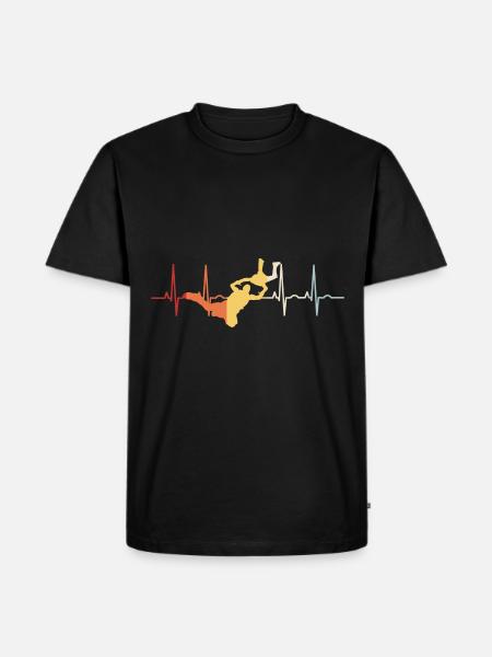 Skydiving Parachute - Men's Premium Organic T-Shirt - black