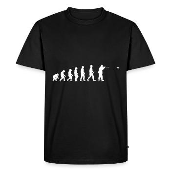 Tontaubenschießen Sportschützen Wurftaube Geschenk - Männer Premium Bio T-Shirt - Schwarz - Vorne - Nico (187cm)