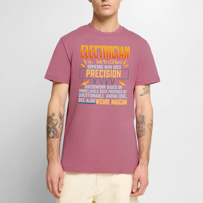 Electronics engineering Electrical engineer Lineman Men's Premium Organic T-Shirt